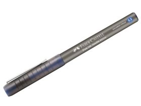 Ручка-роллер Faber-Castell "Free Ink Needle", синяя, 0,5мм, одноразовая