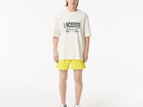 Мужская футболка Lacoste из хлопка