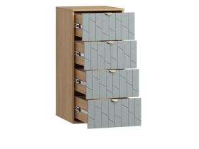 Комод Монблан 47x99 Грань Мятный
