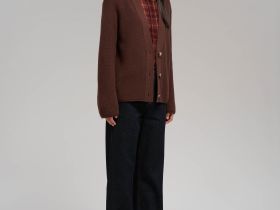 Свободный кардиган из хлопка