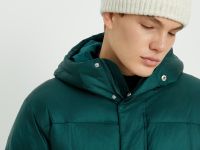 Вязаная шапка унисекс с подкладкой