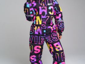 Зимний комбинезон из мембранной ткани для девочки