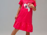 Сорочка ночная трикотажная для девочек