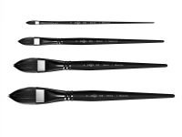 Кисть белка №2 плоскоовальная Гамма "Маэстро"