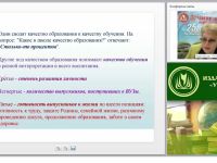 Контроль качества образования