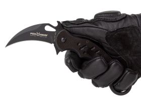Складной нож Fox Karambit, сталь N690, рукоять стеклотекстолит G-10, чёрный