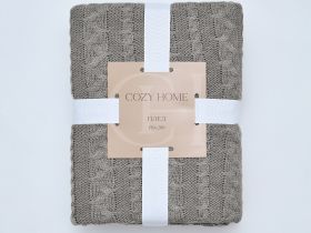 Плед Novallas, серый