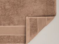 Полотенце махровое Tesoro, бежевое