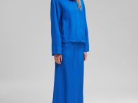 Легкая куртка изо льна и вискозы