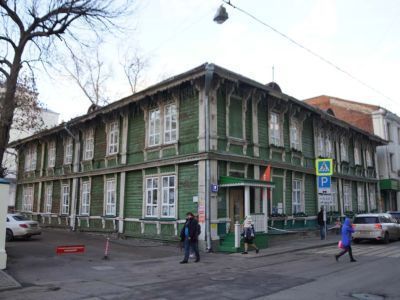 Больничный корпус Мясницкого отделения Чернорабочей больницы, 1875 г., архитектор А.А.Мейнгард