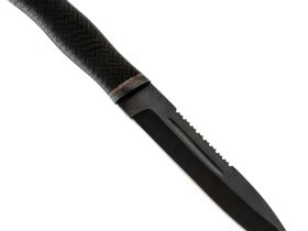 Тактический нож Казак-2, сталь 65Г, резина