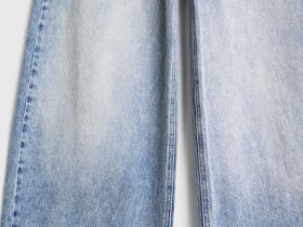 Джинсы Loose для девочек, Голубой