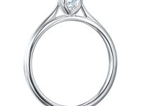 Помолвочное кольцо из белого золота э4012кц07200753_white