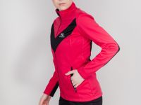 Разминочная куртка Nordski Base Pink/Black W