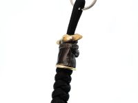 Бусина "Милый Грогу" с темляком, бронза