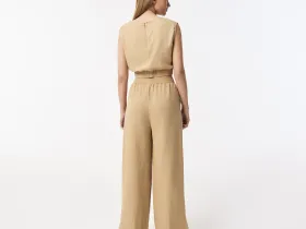 Женские брюки Lacoste свободного кроя из смеси льна