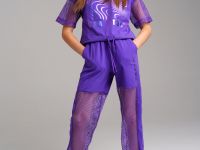 Брюки трикотажные для девочек