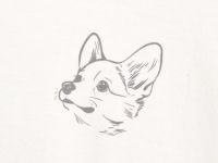 Футболка пижамная с принтом для девочек, Белый