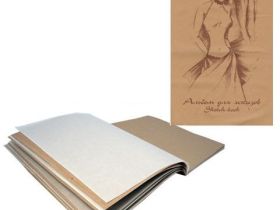 Альбом для эскизов крафт с калькой Лилия Холдинг "Мода" А3 40 л
