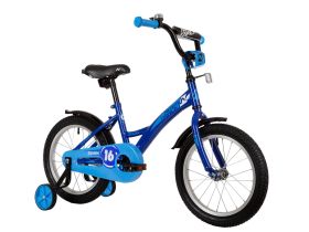 Детский велосипед Novatrack Strike 16, год 2022, цвет Зеленый