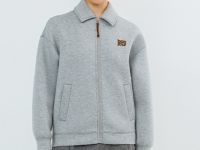 Бомбер оверсайз, Серый