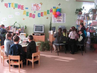 Детская модельная библиотека с. Калтасы