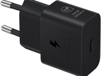 Сетевое зарядное устройство Samsung USB Type-C Power Delivery 25 Вт, с кабелем черный
