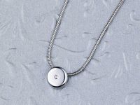 Подвеска из серебра с бриллиантом э0601пд03152200