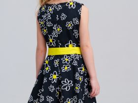 Платье текстильное для девочек