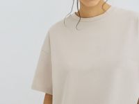 Футболка оверсайз, Бежевый