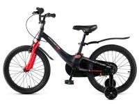 Детский велосипед Maxiscoo Jazz Стандарт 18, год 2025, цвет Черный-Красный