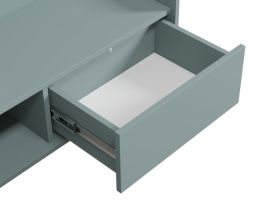 ТВ-тумба подвесная Воямполь 150x28 Серо-зеленый