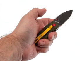 Складной нож Mr.Blade Rexbo Gen.2 Boba Fett blackwash сталь D2 рукоять Olive G10