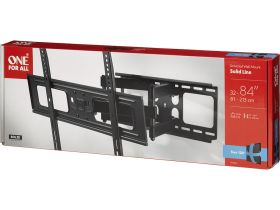 Кронштейн One For All наклонно-поворотный WM4661 для ТВ 32"- 84" черный