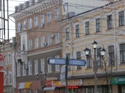 Дом, в котором в 1889 г. помещалась редакция газеты «Саратовский листок» и где неоднократно бывал Н.Г.Чернышевский