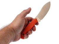 Нож Нессмук, сталь VG10, рукоять оранжевая G10