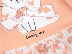 Пижама с коротким рукавом для маленькой девочки