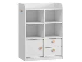Стеллаж детский Арчи 80x111 Белый