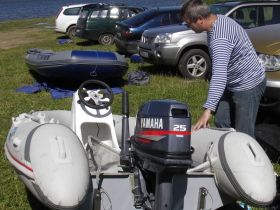2х-тактный лодочный мотор YAMAHA 25BWCS