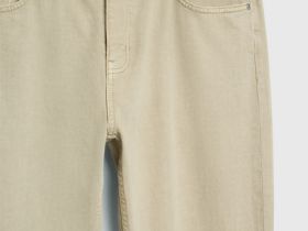 Зауженные джинсы Tapered fit, Бежевый