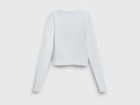 Лонгслив для девочек, Белый