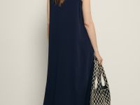 Сарафан свободного силуэта на бретелях