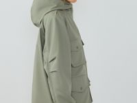 Куртка оверсайз на кулиске, Желтый