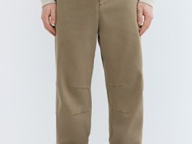 Джоггеры из эластичной ткани, Бежевый