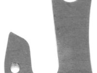 Держатель заднего переключателя &quot;петух&quot; Meta №98 фрезерованный (серебристый)