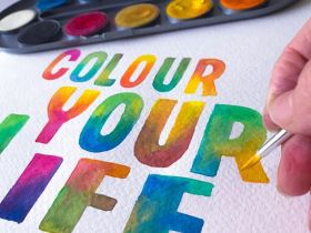 Набор акварели Bruynzeel 12 цв + кисточка