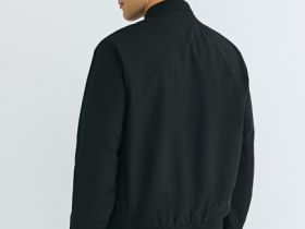 Бомбер на молнии, Черный