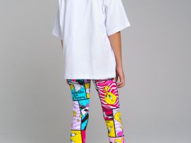 Брюки трикотажные для девочек (легинсы)