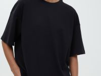 Оверсайз футболка из трикотажного интерлока