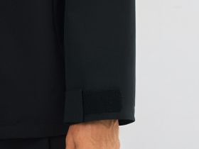 Утеплённая парка с капюшоном, Черный